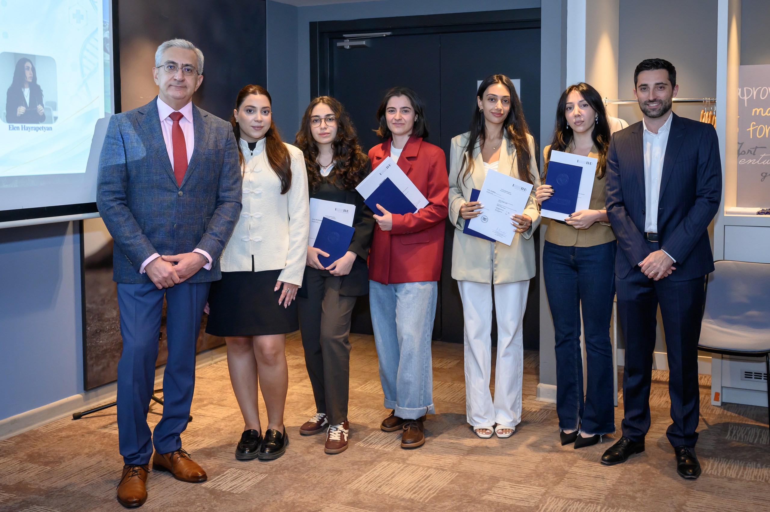 Master of Digital Health Class of 2026 graduates with their diplomas