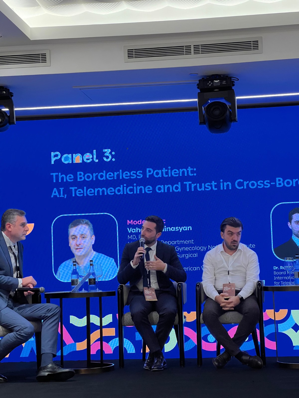 Panel discussion at the Global Conference on Medical Tourism in Yerevan